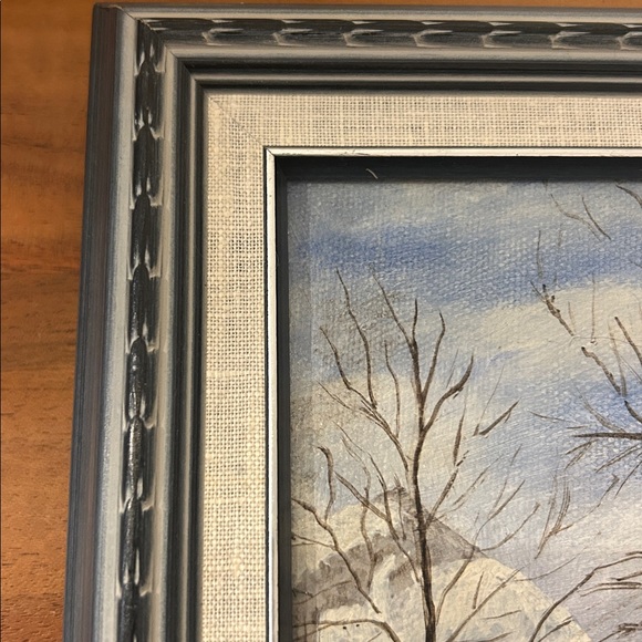 Winter Wonderland Manitoba Landscape Framed Painting by Ken Shappert - Picture 5 of 9